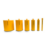 Concrete core drill bits