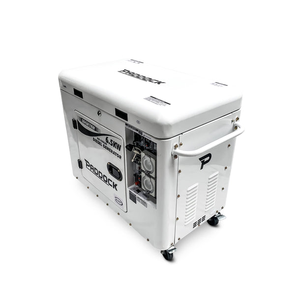 Diesel Generator Silenced Quiet