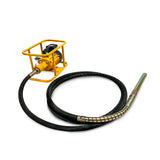 Electric flex drive concrete vibrator poker