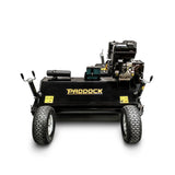 Tow behind self propelled mower slasher