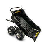 heavy duty dump cart trailer for all terrain vehicle quad bike