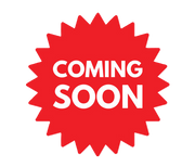 A red starburst graphic with the words COMING SOON in bold white letters centered on it. The light gray background hints at the upcoming release of the powerful Paddock™ Remote Controlled Mower 16HP - 740mm by Paddock.