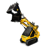 Track mini loader with 4 in 1 bucket