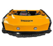 Track driven remote control lawn mower
