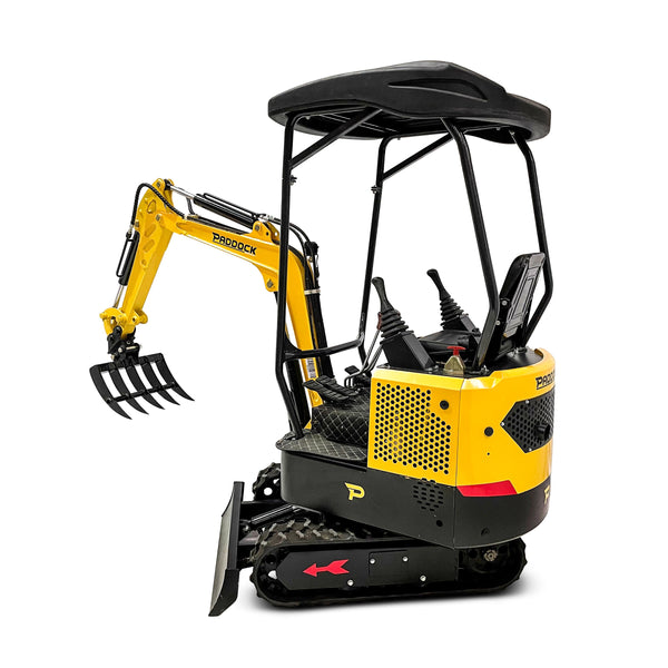 mini excavator rake attachment
