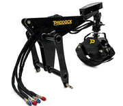 hydraulic pto category 1 2 tractor grapple grab