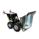 four wheel drive power wheel barrow