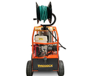hot water pressure washer with hose reel mobile