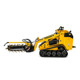 Trencher for mini loaders diggers