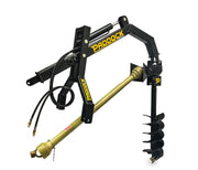 Tractor post hole digger