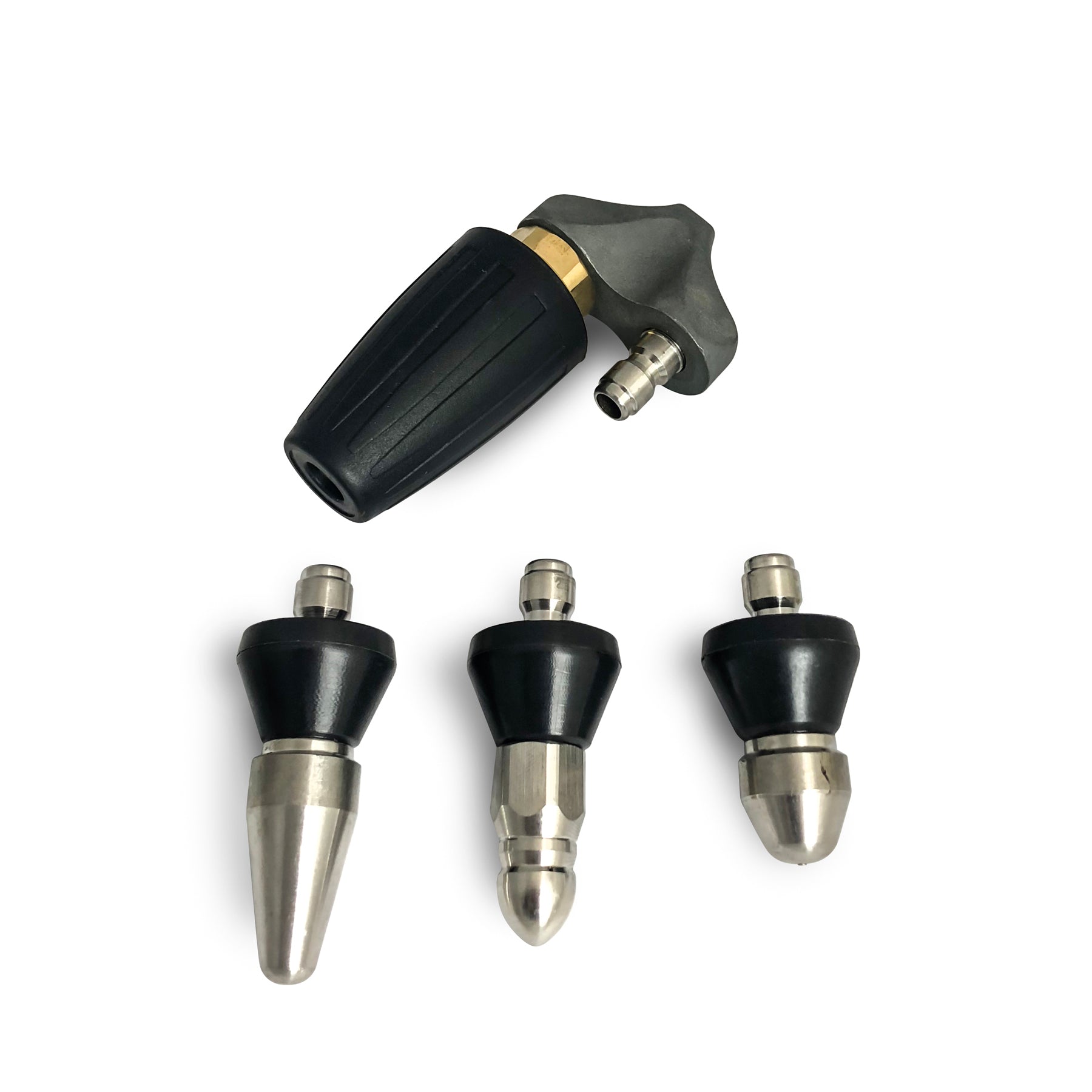 Pressure washer shop pipe cleaning nozzle