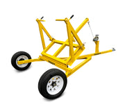 hay round bale spike trailer