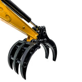 Paddock excavator grapple attachment