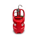 rotomolded fuel tank cart on wheels 75L