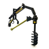 hydraulic post hole digger for tractor