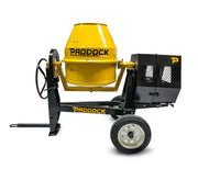 cement mixer on trailer