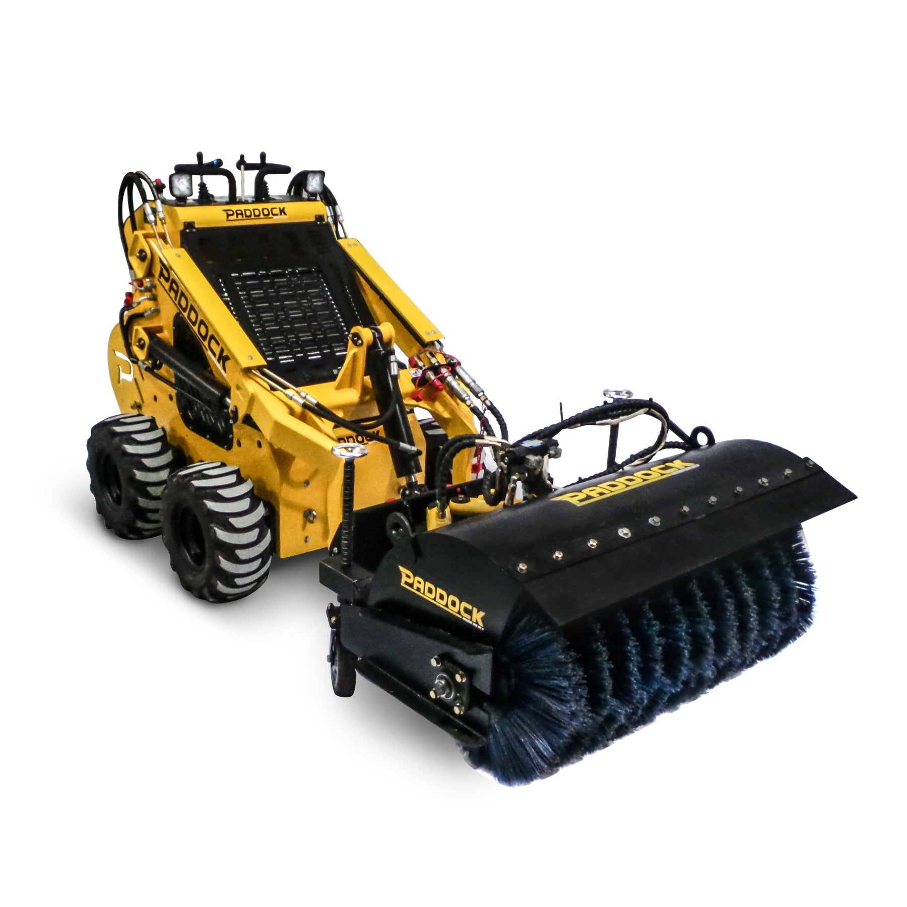 Paddock Mini Loader - Hydraulic Sweeper Attachment – Paddock Machinery ...
