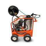 honda petrol engine hot water pressure washer