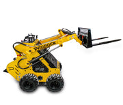 mini loader skid steer fork attachment