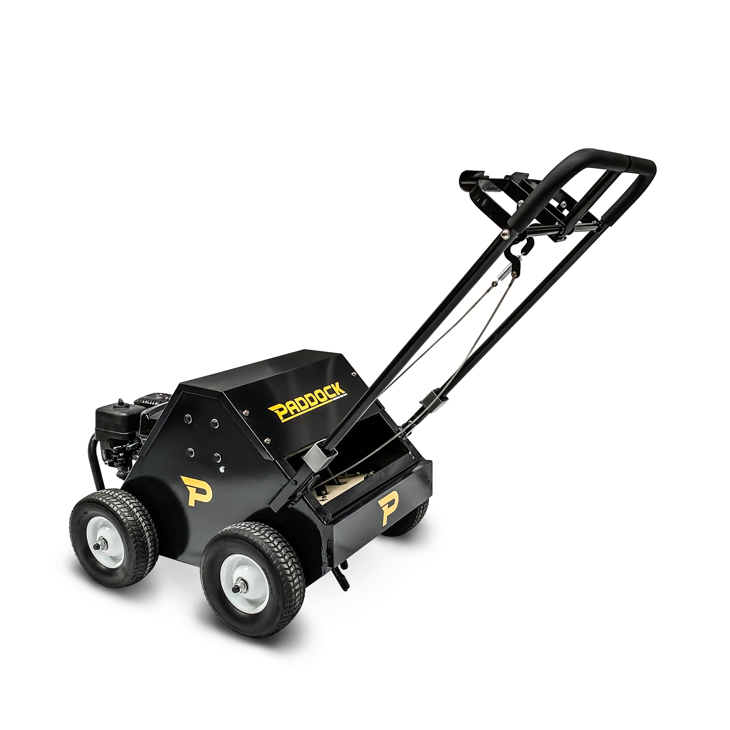 Paddock lawn outlet aerator
