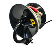 hose reel with pressure washer hose 30m
