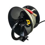 hose reel with pressure washer hose 30m
