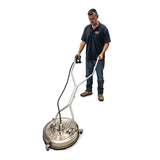 cement concrete foot path floor surface cleaner